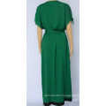 Robe à col en V Temperament Femme